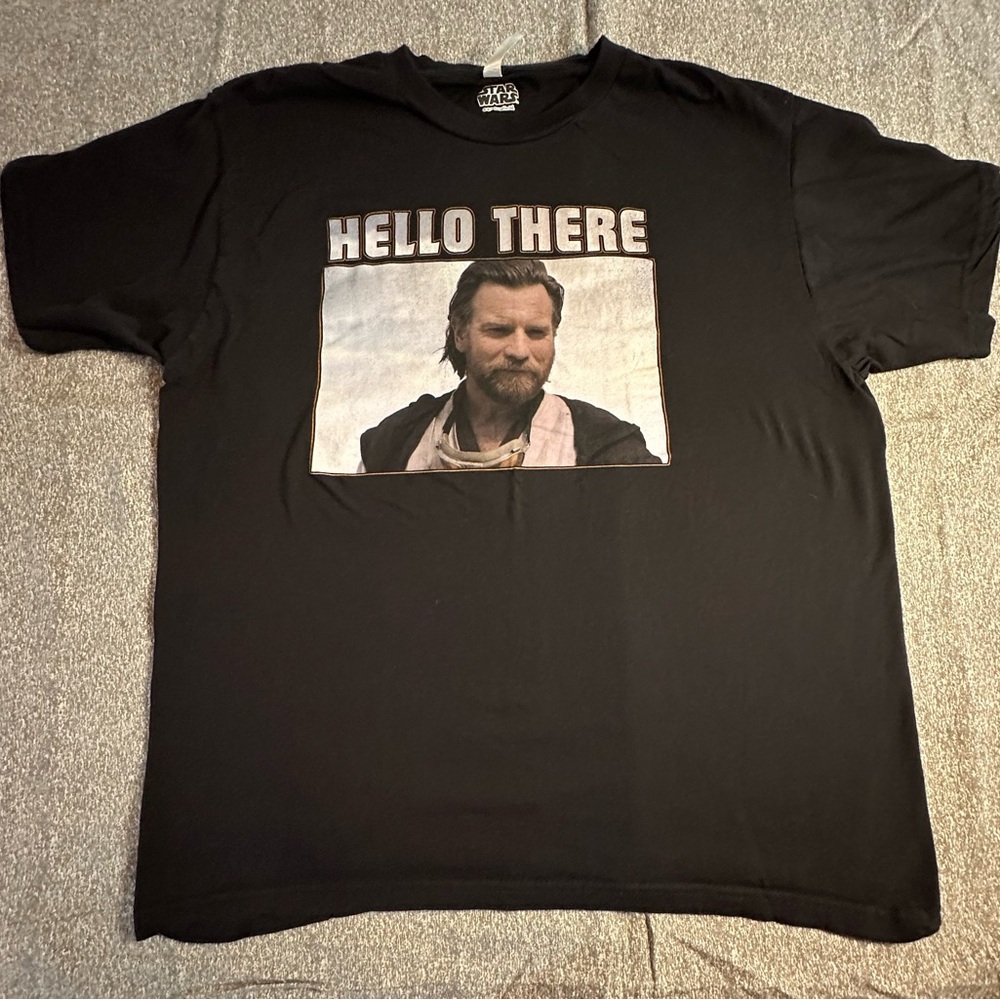 Star Wars Obi Wan Kenobi “Hello There” TShirt Size XL